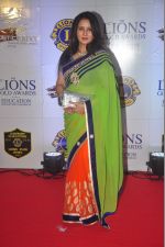 Poonam Dhillon at the 21st Lions Gold Awards 2015 in Mumbai on 6th Jan 2015